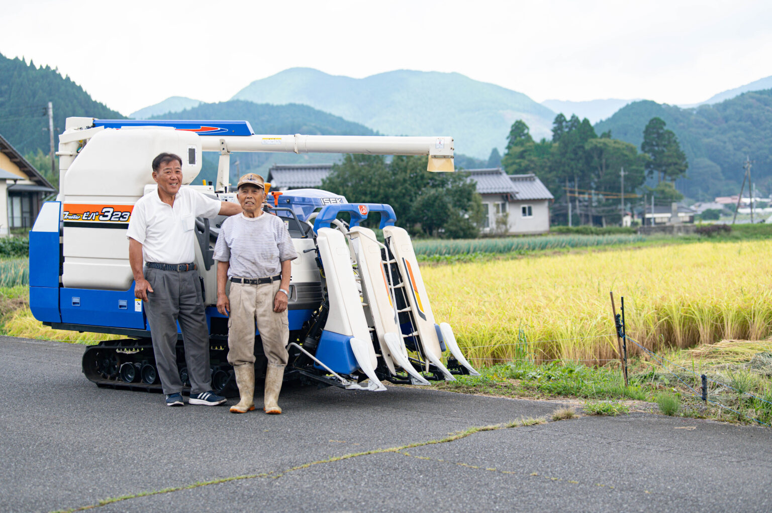 農業の様子